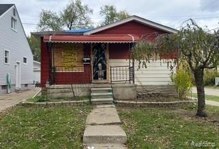 408 Garfield Avenue, Lincoln Park, MI 48146 — front exterior