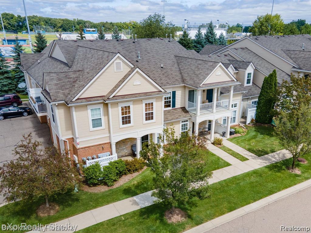 9103 Addington Drive, Commerce Twp, MI 48390 — front exterior