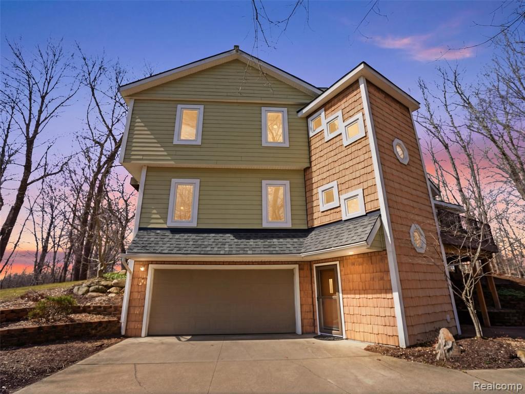 7845 Sleepy Hollow Drive, Northville, MI 48168 — front exterior