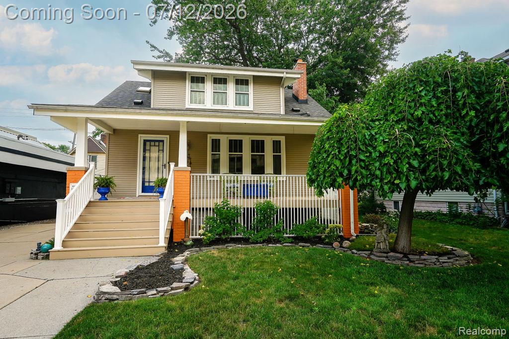 545 Eureka Road, Wyandotte, MI 48192 — front exterior