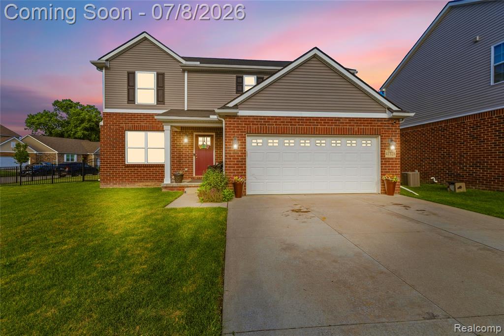 41328 Rugosa Drive, Clinton Twp, MI 48038 — front exterior