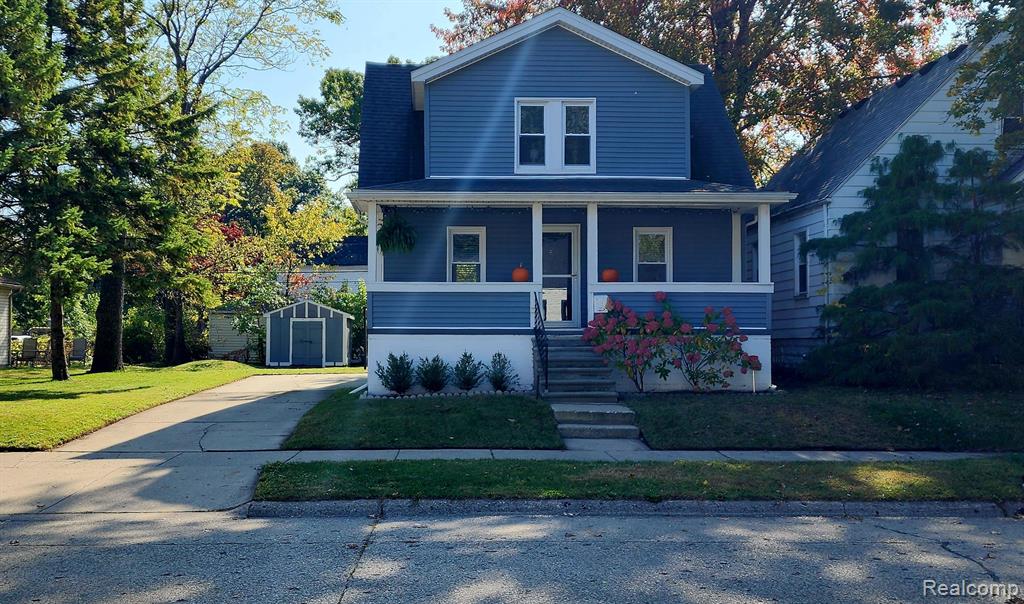 528 E ELZA Avenue, Hazel Park, MI 48030 — front exterior