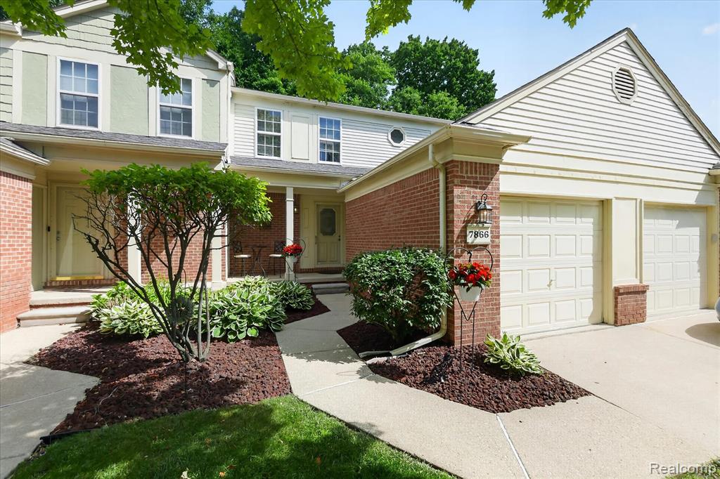 7866 Rivergate Drive, Westland, MI — front exterior