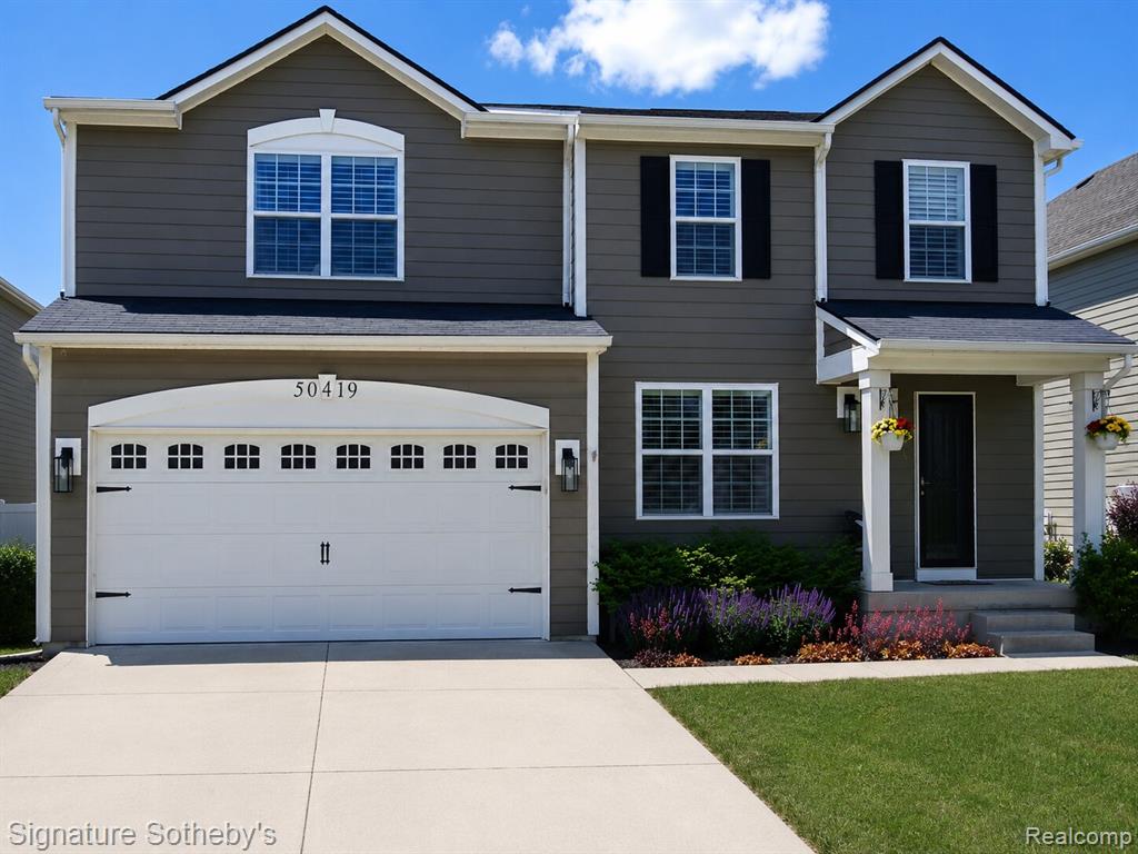 50419 Corey Avenue, Chesterfield, MI — front exterior