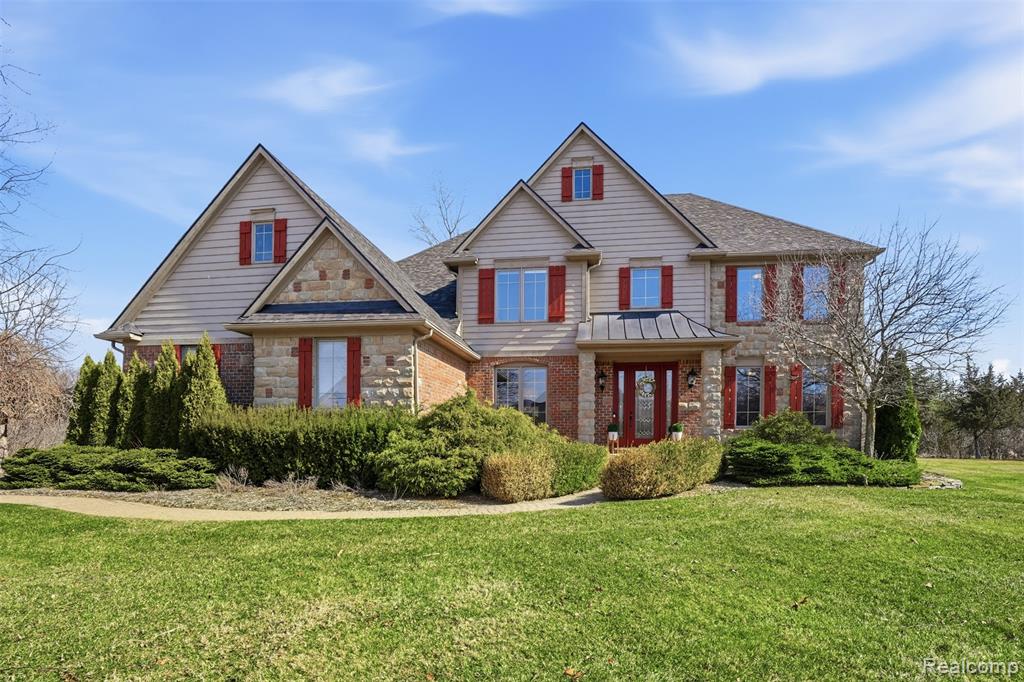 8851 Stoney Creek Drive, South Lyon, MI 48178 — front exterior