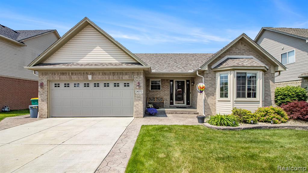24272 Charles Drive, Brownstown, MI 48183 — front exterior