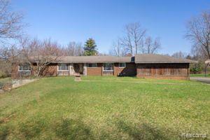 8825 ORTONVILLE Road, Clarkston, MI 48348 — front exterior