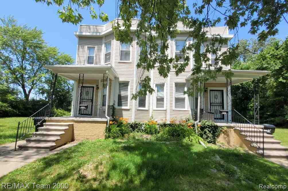 233 Leicester Court, Detroit, MI 48202 — front exterior