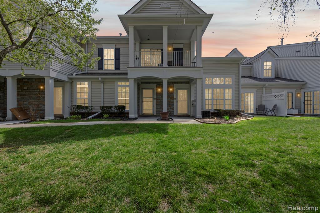 25899 Maritime Circle N, Harrison Township, MI — front exterior