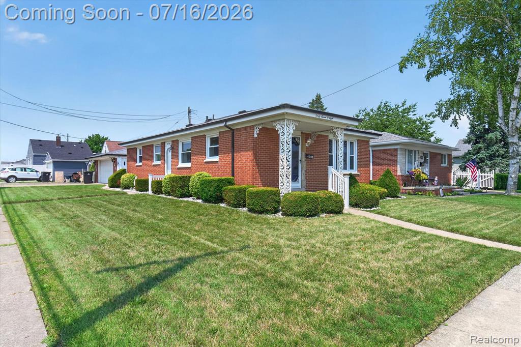 4708 16th Street, Wyandotte, MI 48192 — front exterior