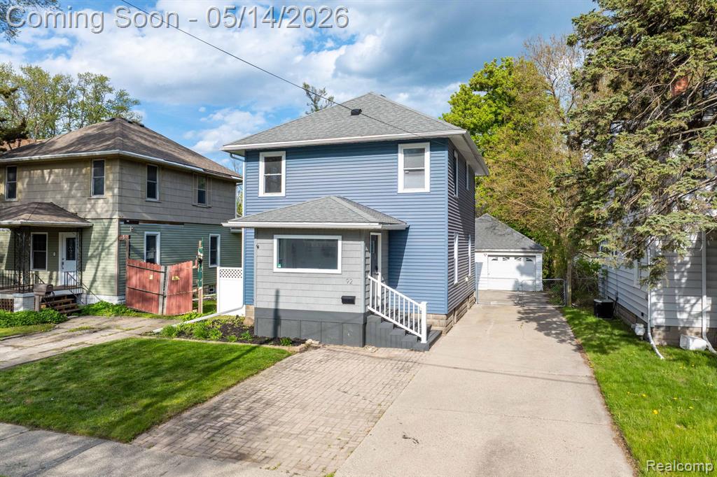 92 Eldredge Street, Mount Clemens, MI 48043 — front exterior