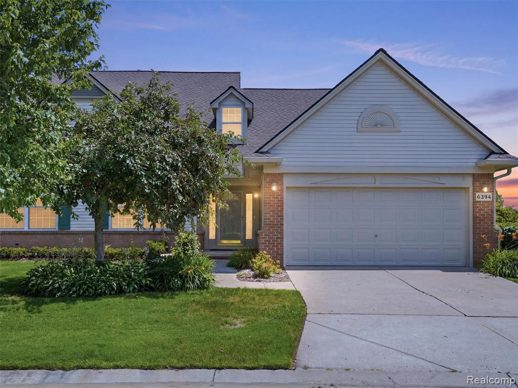 6394 Heron Park Way, Clarkston, MI — front exterior