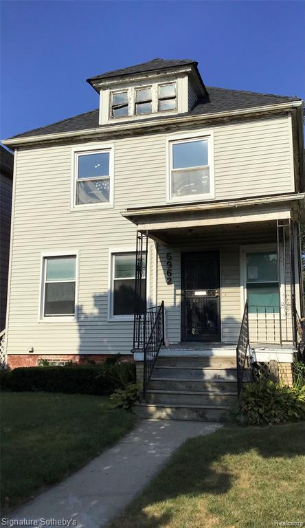 5962 Stanton Street, Detroit, MI 48208 — front exterior