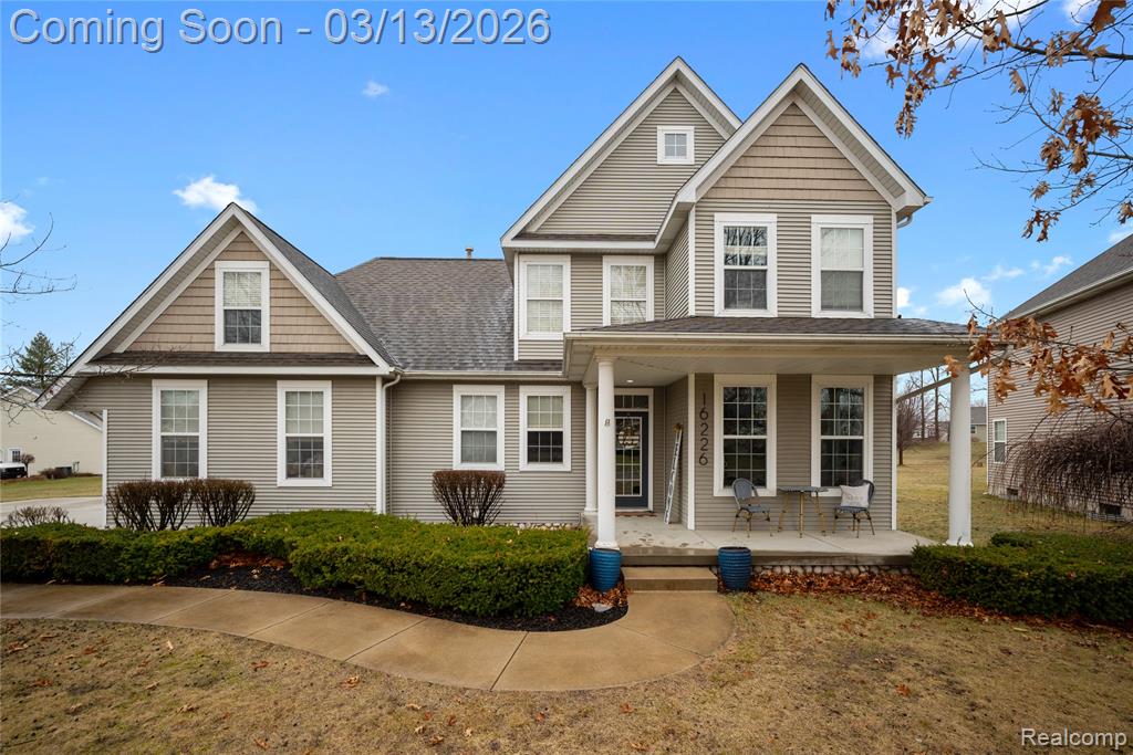 16226 River Ridge Trail, Linden, MI 48451 — front exterior
