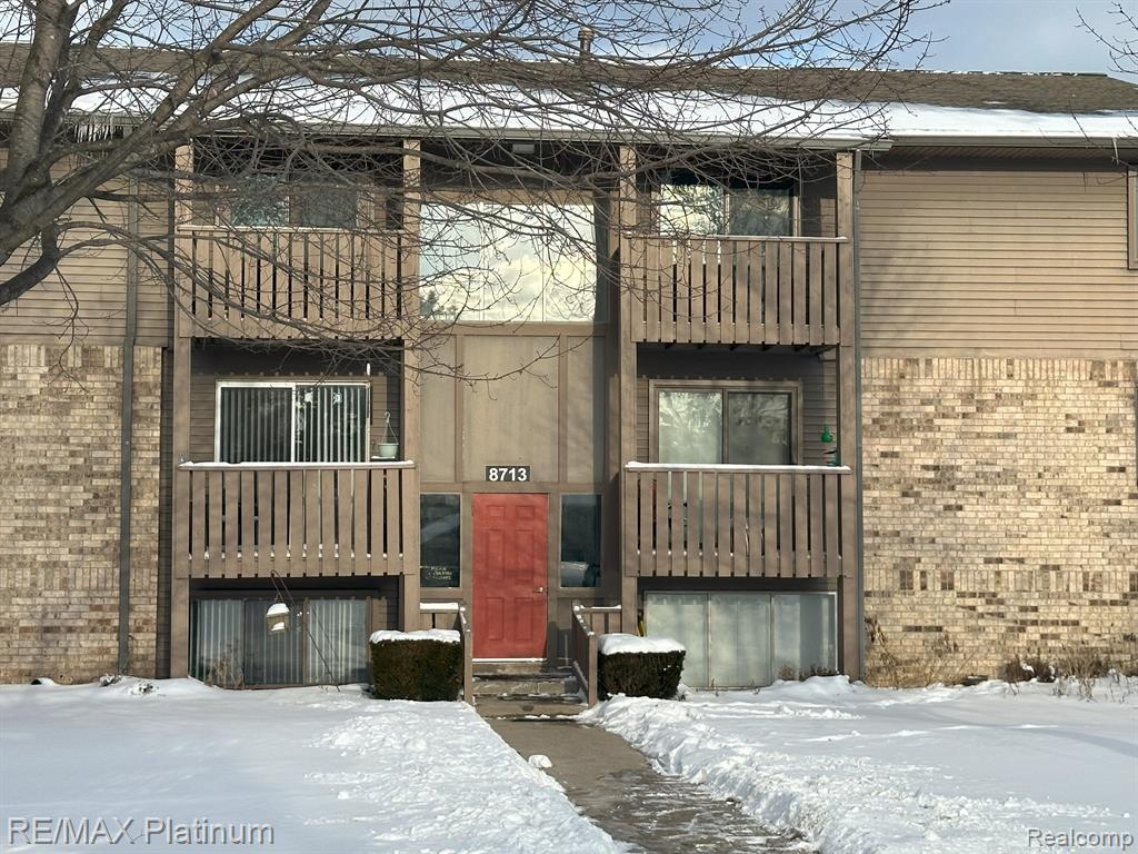 8713 CANDLEWOOD Trail, Brighton, MI 48116 — front exterior