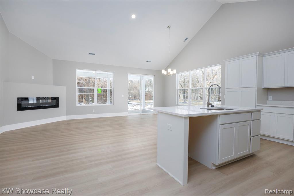 View of 20x10 Covered Rear Porch, Property Under Construction.
