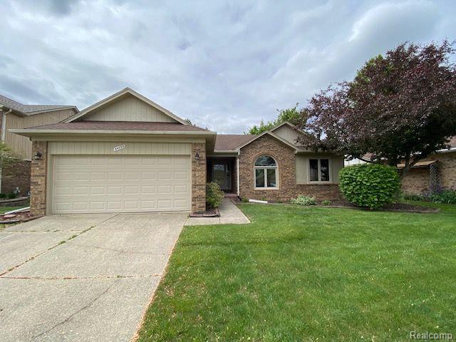 44099 Manitou Drive, Clinton Twp, MI 48038 — front exterior