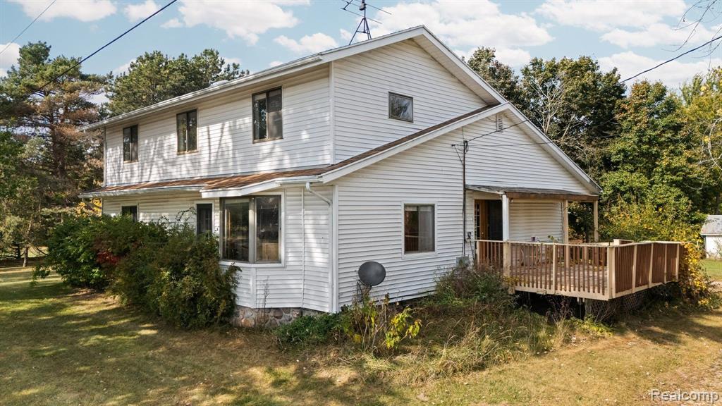 3345 E DANSVILLE Road, Dansville, MI 48819 — front exterior