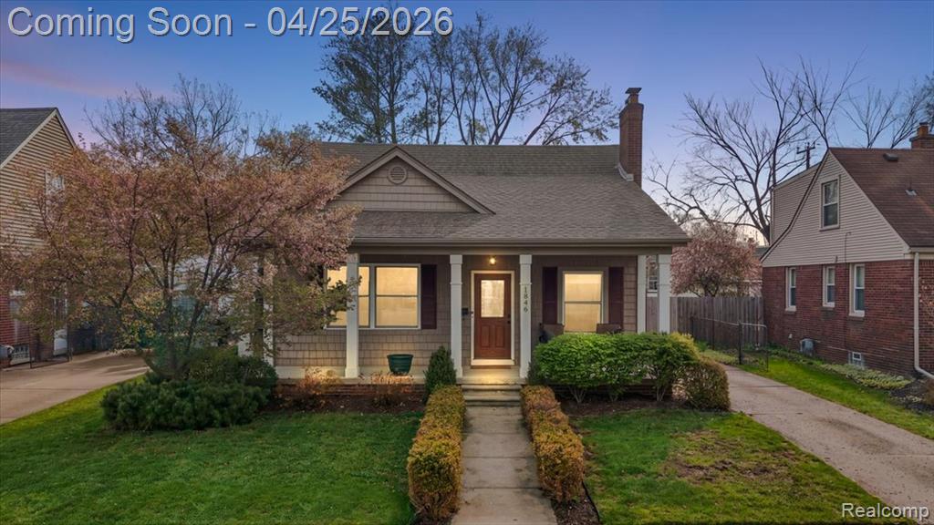 1846 Oakshire Avenue, Berkley, MI 48072 — front exterior