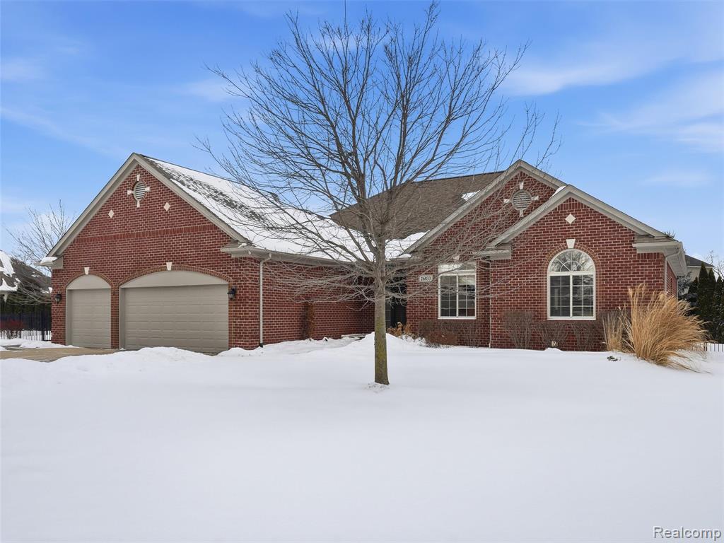 26833 Alderman Alderman Court, Harrison Township, MI — front exterior