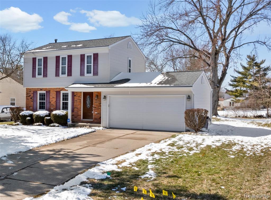 1999 Windingway Drive, Wixom, MI 48393 — front exterior