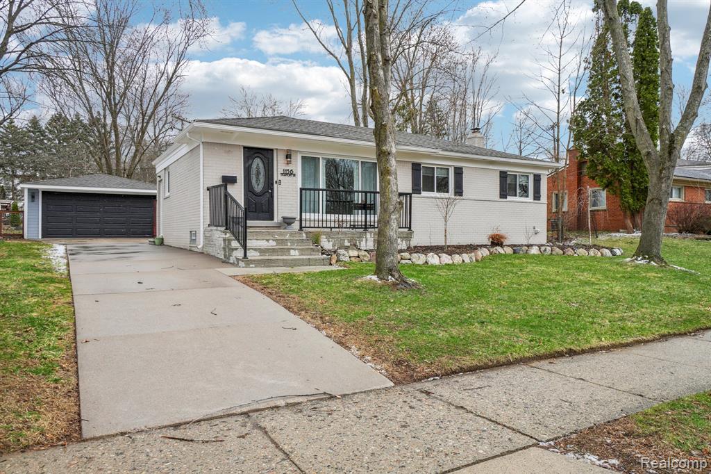 1156 Sycamore Drive, Rochester, MI 48307 — front exterior