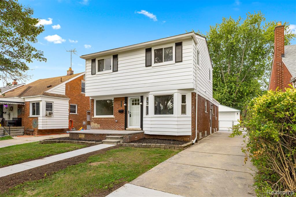 9306 Melbourne Avenue, Allen Park, MI 48101 — front exterior
