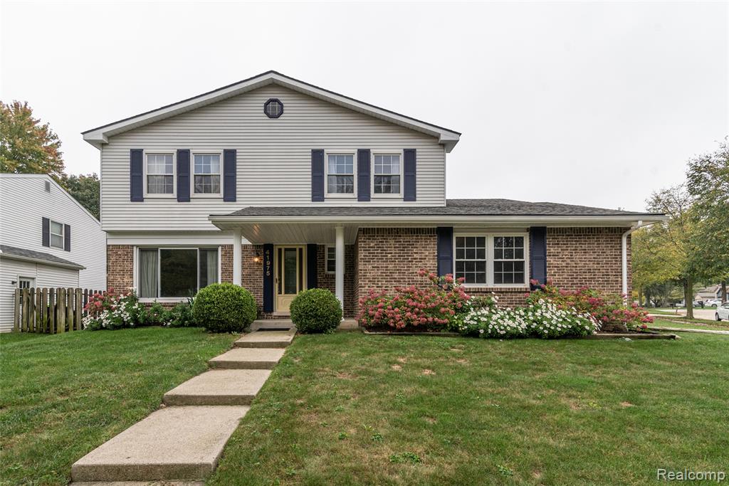 41975 Cherry Hill Road, Novi, MI — front exterior