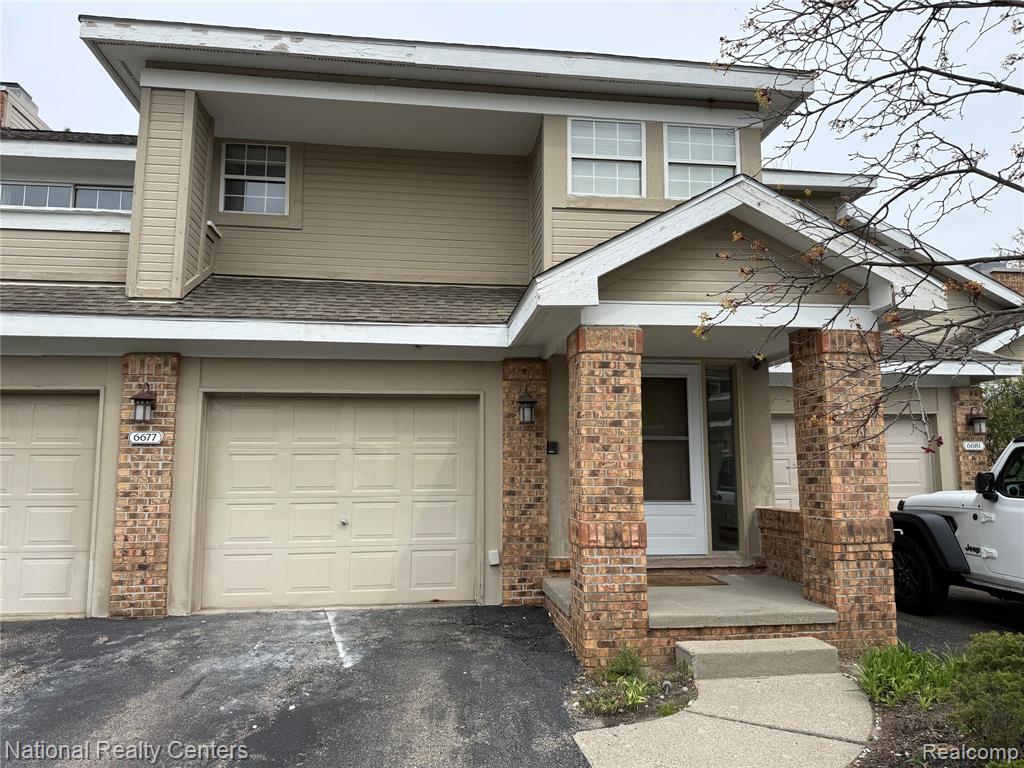 6677 Chimney Sweep, West Bloomfield, MI — front exterior