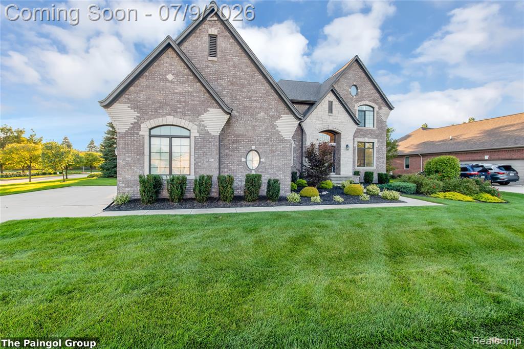 54491 PRESTON PINES Lane, Shelby Twp, MI 48315 — front exterior