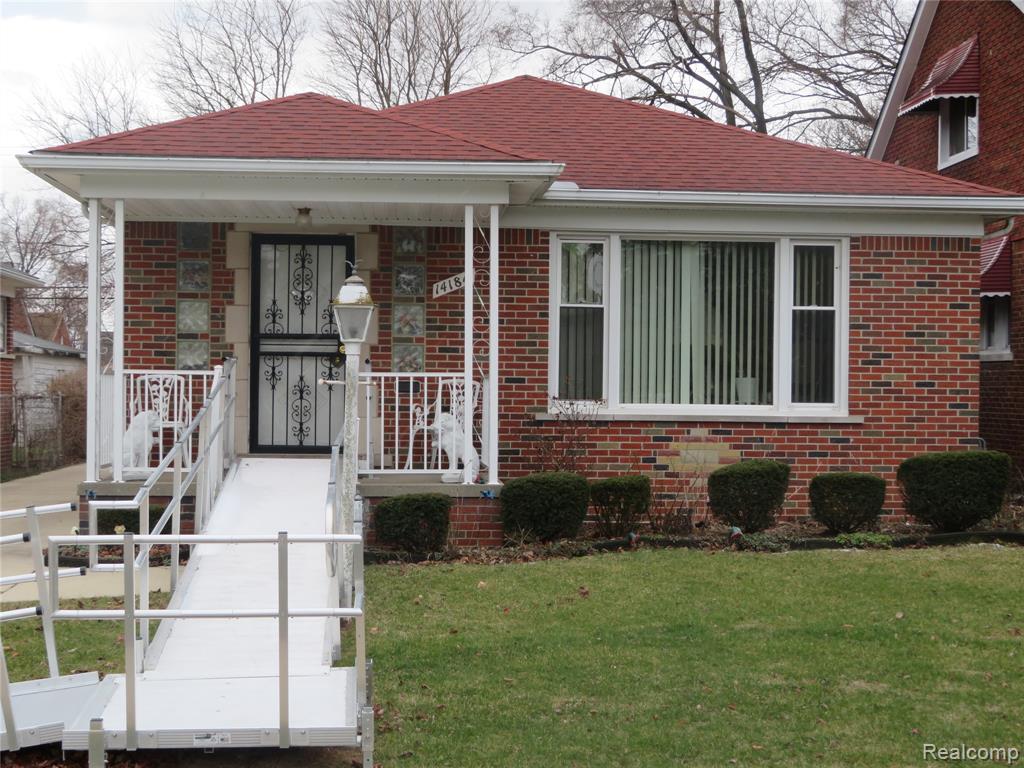 14184 Rossini Drive, Detroit, MI 48205 — front exterior