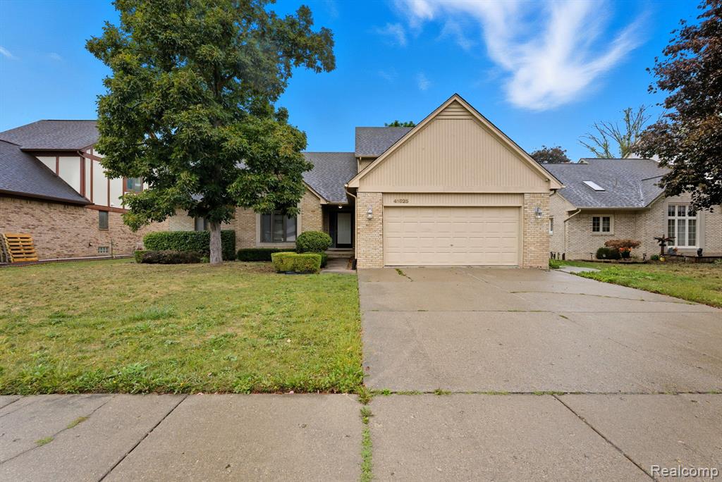 41825 Alden Drive, Clinton Twp, MI 48038 — front exterior