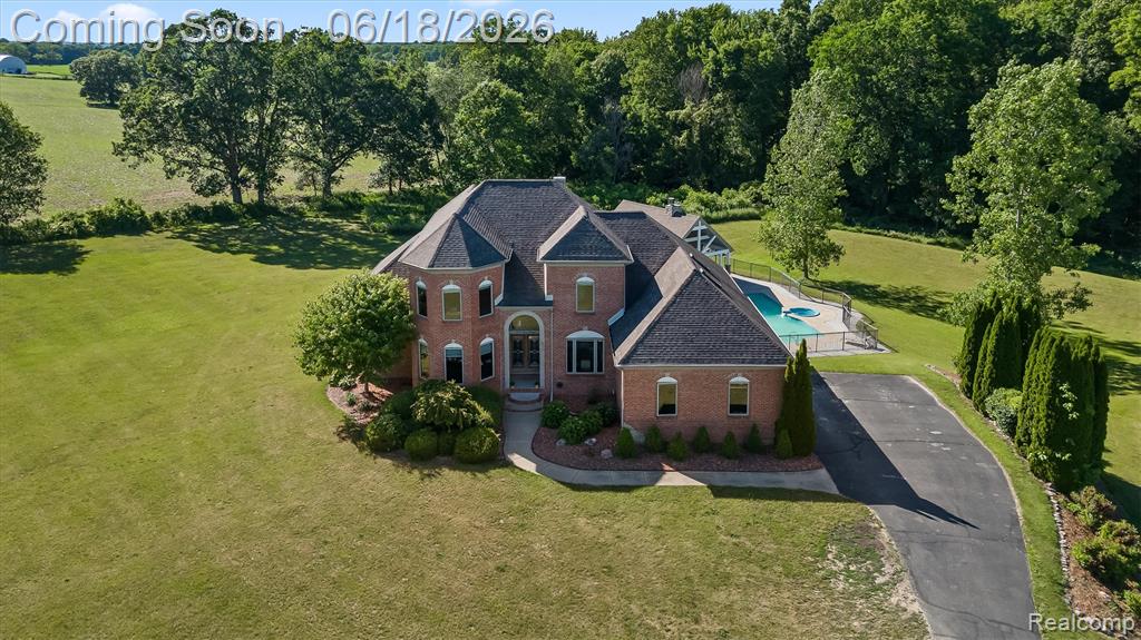 5715 Crest Court, Dexter, MI 48130 — front exterior