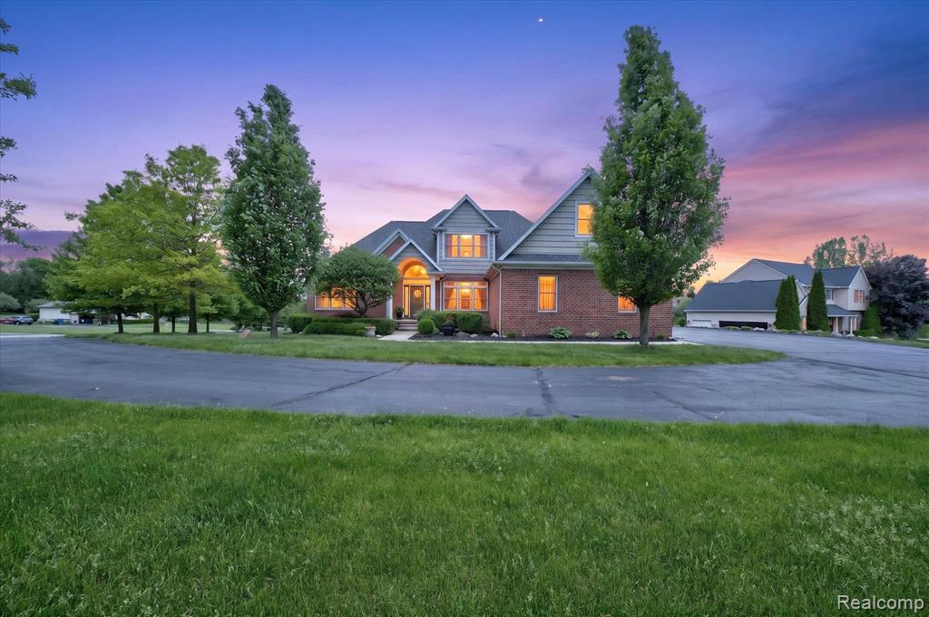 8746 N Hills Court, Howell, MI 48843 — front exterior
