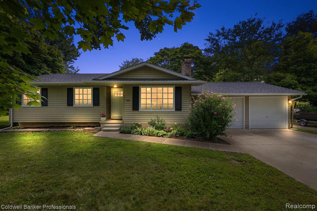4293 LAPEER Street, Columbiaville, MI 48421 — front exterior