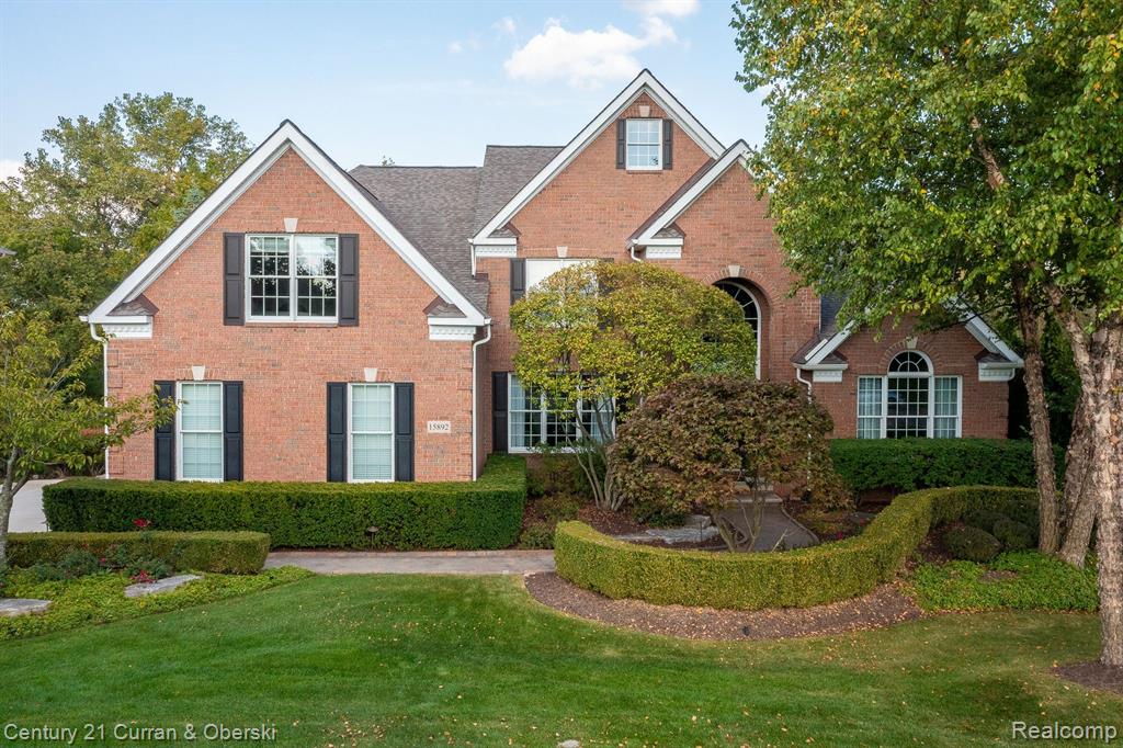 15892 CRYSTAL DOWNS E, Northville, MI 48168 — front exterior