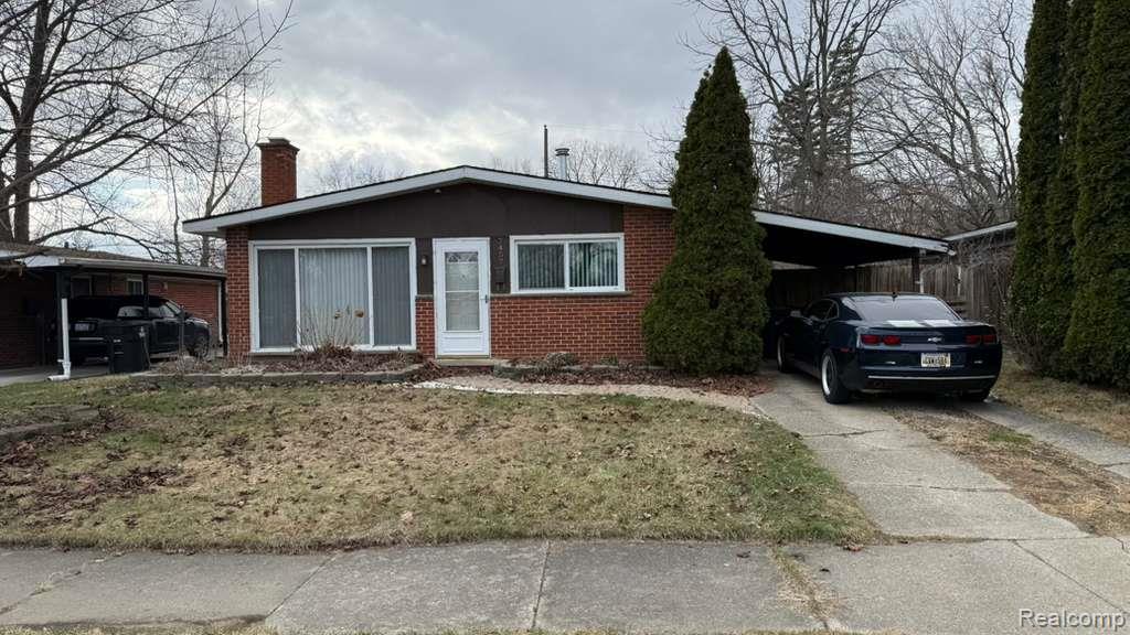 7457 Harrison Street, Westland, MI — front exterior