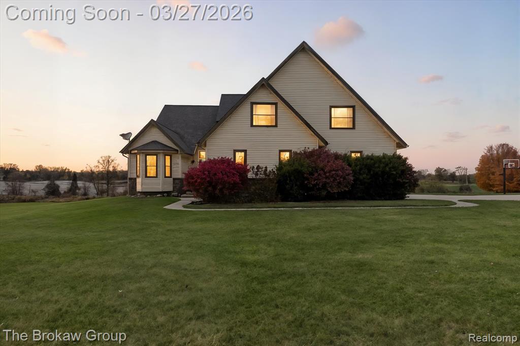 9028 Gale Road, Goodrich Vlg, MI — front exterior