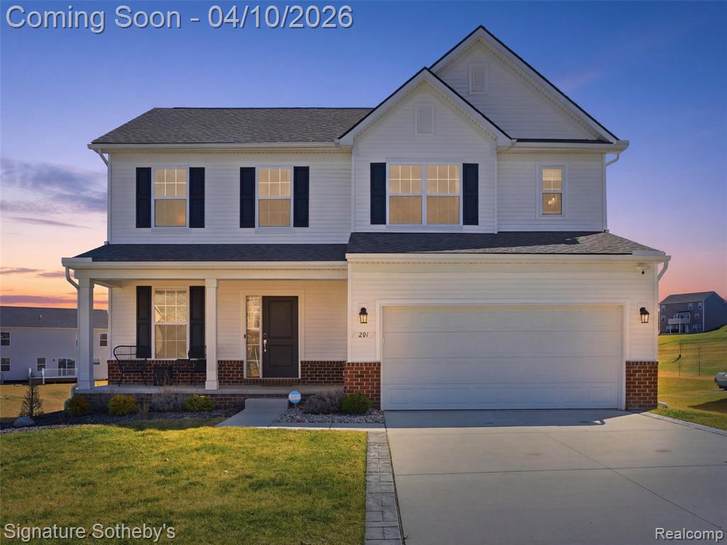 281 Quartz Way, White Lake, MI — front exterior