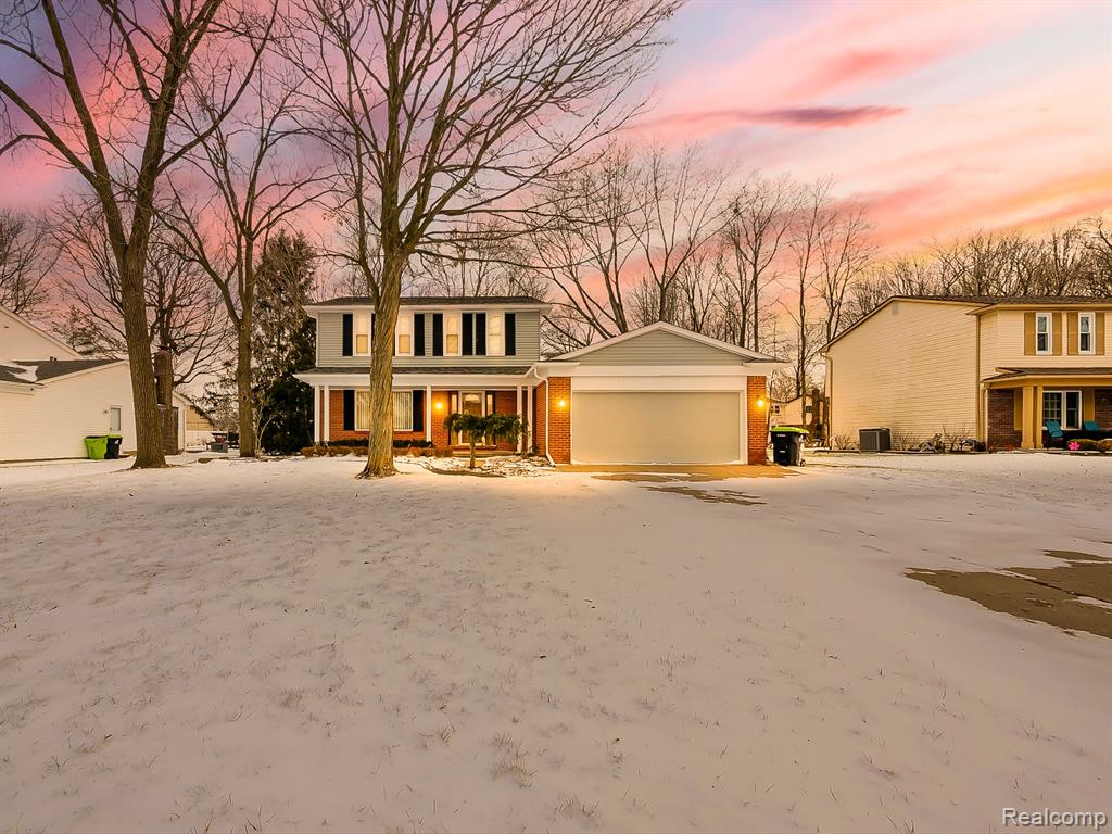 21964 Sunrise Boulevard, Novi, MI — front exterior