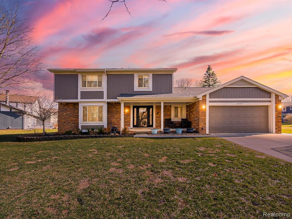 25911 Buckminster Drive, Novi, MI — front exterior
