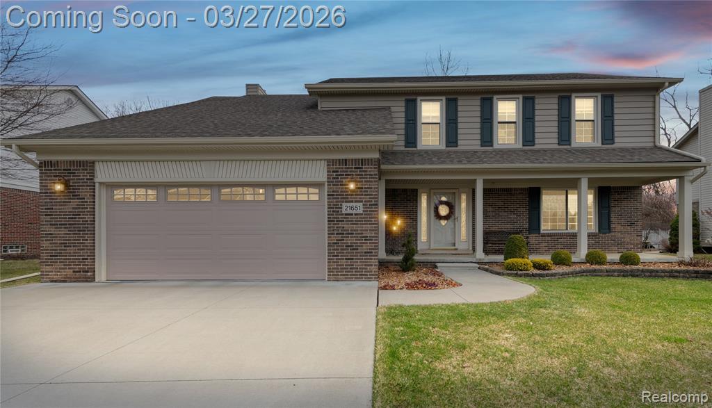 21651 Sylvan Avenue, Flat Rock, MI 48134 — front exterior