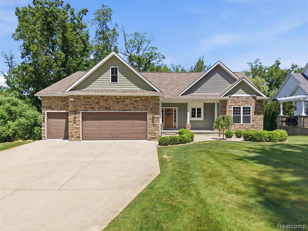 8024 Kovacs Drive, Linden, MI 48451 — front exterior