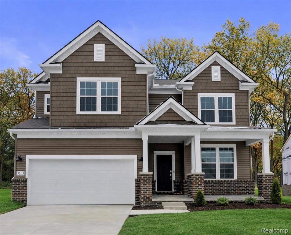 30112 Norway Drive, New Hudson, MI 48165 — front exterior