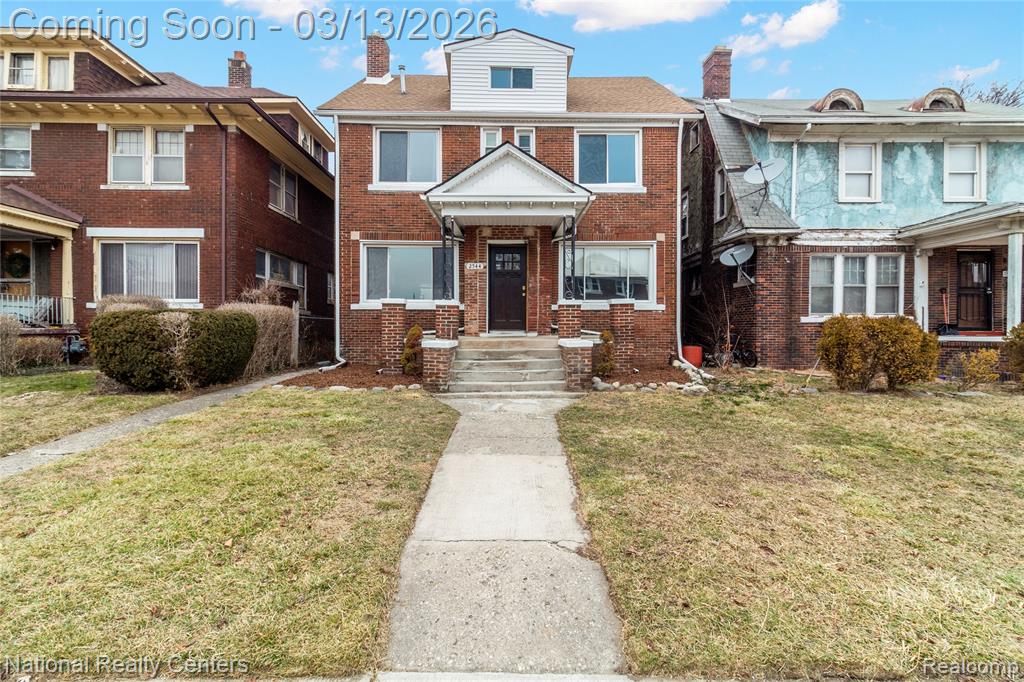 2544 ATKINSON Street, Detroit, MI 48206 — front exterior