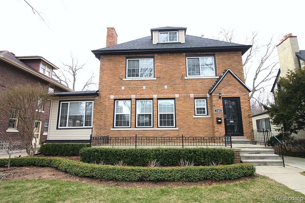 1383 Bishop Road, Grosse Pointe, MI 48230 — front exterior