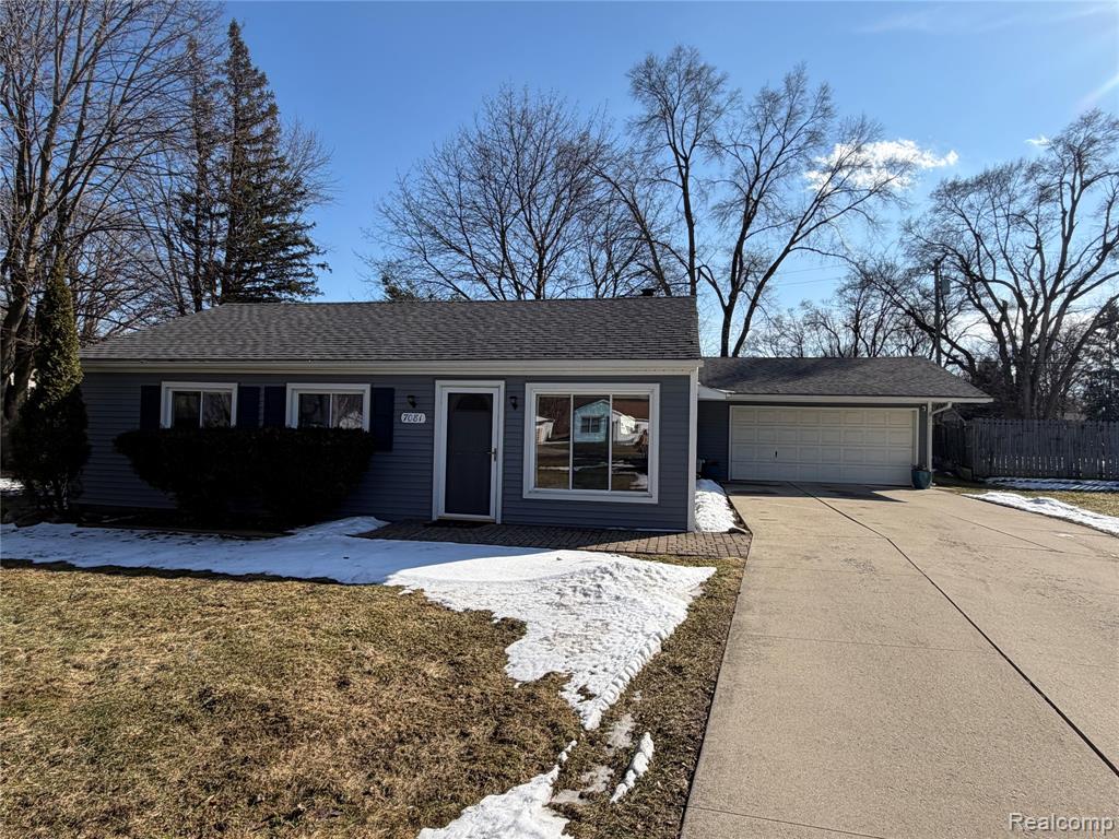 7081 Tappon Drive S, Clarkston, MI — front exterior