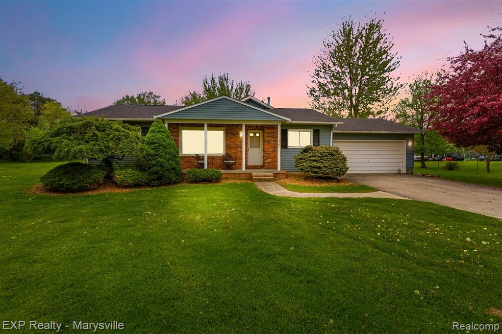 12265 Hough Road, Memphis, MI — front exterior