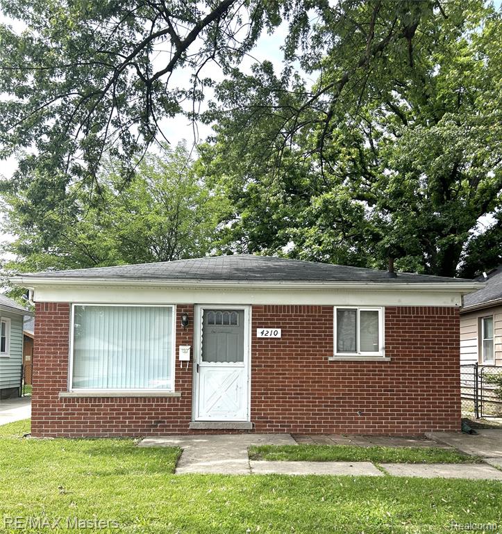 4210 Hazel Avenue, Lincoln Park, MI 48146 — front exterior