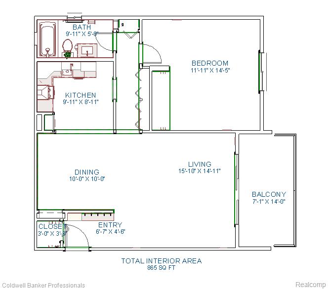 8401 KENNEDY Circle N, 7, Warren, MI 48093 — Photo 17